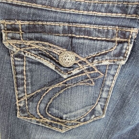 Silver Suki surplus bootcut denim jeans size 29x32 - Picture 6 of 9